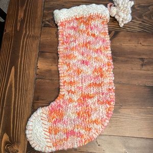 Anthropologie Christmas Stocking